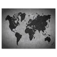 thumbnail image 2 of Designart Ancient Map of The World IX Canvas Wall Art, 2 of 4