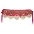 thumbnail image 3 of Maoww Belly Dance Waist Chain Rose Red, 3 of 9