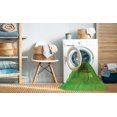 thumbnail image 2 of Ahgly Tapis d'Intérieur Lavable en Machine Carré Vert Pois, 6 Pieds Carré, 2 of 7