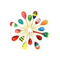 thumbnail image 1 of 1/2pcs Style Random Maraca Wooden 2 Sizes Available Sand Hammer Children Early Educational Puzzle Toys Musical Instrument Toys, 1 of 5