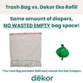 thumbnail image 5 of Dekor Eko Classic Diaper Pail Refills (2 Pack), 5 of 5