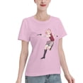thumbnail image 2 of Women's Basic Short Sleeve T-Shirt Naruto Sakura, 2 of 6