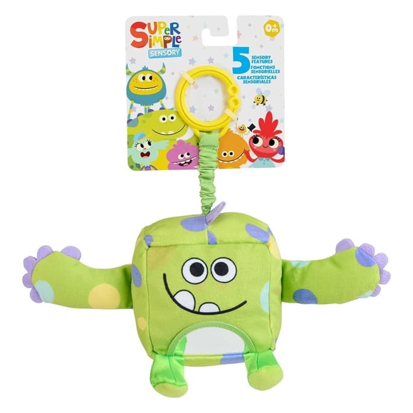 Super Simple: Sensory Plush Monster - Hugo (Green)