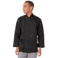 thumbnail image 1 of Chef Works Bastille Manteau de Chef, Noir, 6TG, 1 of 10