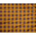thumbnail image 4 of oneOone Polyester Lycra Fabric Gingham Check Print Sewing Fabric BTY 56 Inch Wide, 4 of 4