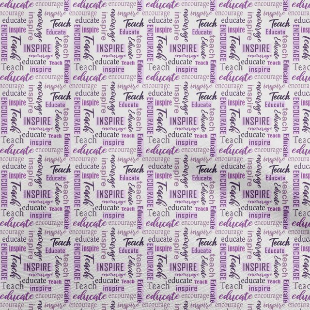 oneOone Cotton Silk Purple Fabric Text Sewing Craft Projects Fabric Prints By Yard 42 Inch Wide