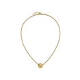 thumbnail image 4 of Collier Pendentif Boule Circulaire Texturée en Or Jaune 14K avec Chaîne (17 Pouces), 4 of 4