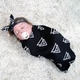thumbnail image 3 of XZNGL Newborn Swaddle Blanket Baby Swaddle Wrap Newborn Blanket Organic Cotton Swaddle Swaddling Headbands Set Organic Cotton Blanket Baby Swaddle Blanket Organic Baby Blanket Baby Wrap Swaddle, 3 of 9