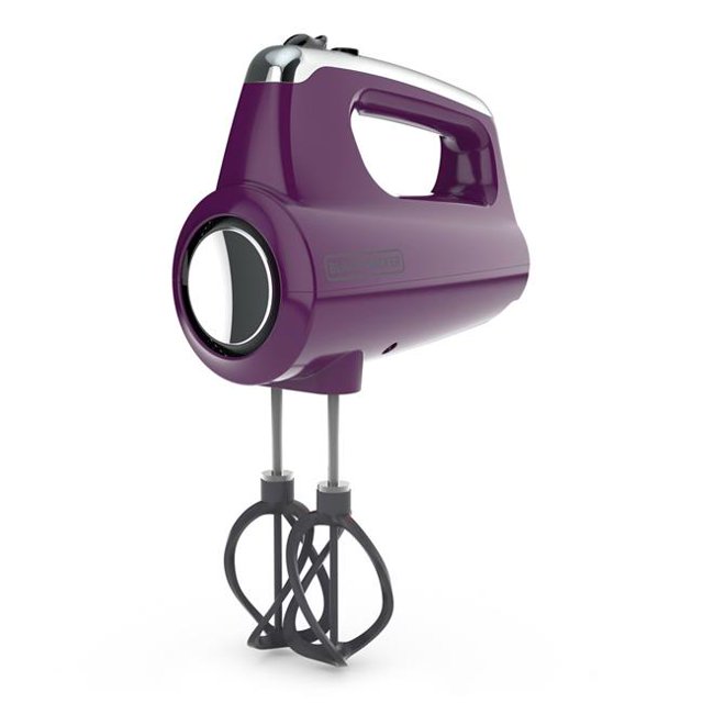 Spectrum Brands MX600P Black & Decker Batteur à Main Premium Performance Helix Avancé, Violet