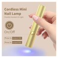 thumbnail image 4 of 2Pcs Portable Quick Dry Nail Dryer Machine USB Mini Nail Dryer Lamp UV LED Nail Light ,Fashion, 4 of 7