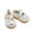 Blanc, variante sur Chaussures en Cuir pour Premier Pas de Bébé Fille à Fermeture à Crochet et Boucle avec Nœud, Style Poupée, Chaussures Miniatures, Habillage, Souvenir Souvenir, Semelle Souple, Chaussures pour Nourrisson, Blanc