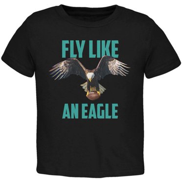 Vole comme un Ballon de Football Volant Eagle T-Shirt pour Tout-Petit