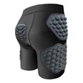 thumbnail image 3 of Lipstore Children's Padded Training Shorts for Cycling Lightweight Hip & Thigh Guards Size M, 3 of 8