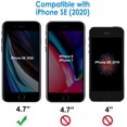 thumbnail image 2 of JETech Screen Protector for Apple iPhone SE 2020 4.7-Inch, Tempered Glass Film, 3-Pack, 2 of 5