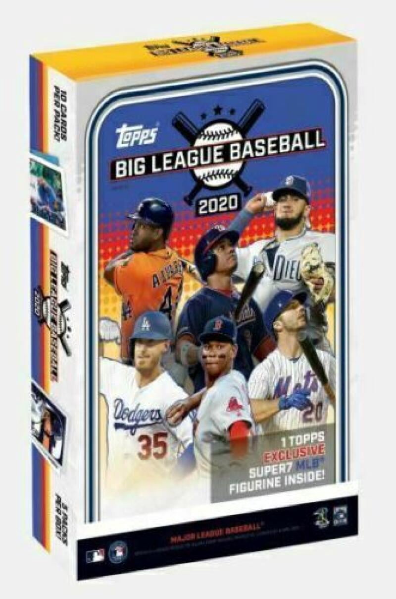 Boîte de Baseball Topps Big League 2020 Scellée en Usine + Figurine Exclusive