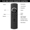 thumbnail image 5 of Replacement Remote For Amazon Fire Tv Stick With Alexa Voice Control, 5 of 5