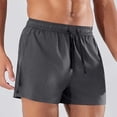 thumbnail image 2 of ohmzyzo Men's Linerless Workout Shorts Lightweight Quick Dry for Running Sports Athletic Gym with Pockets, 2 of 9
