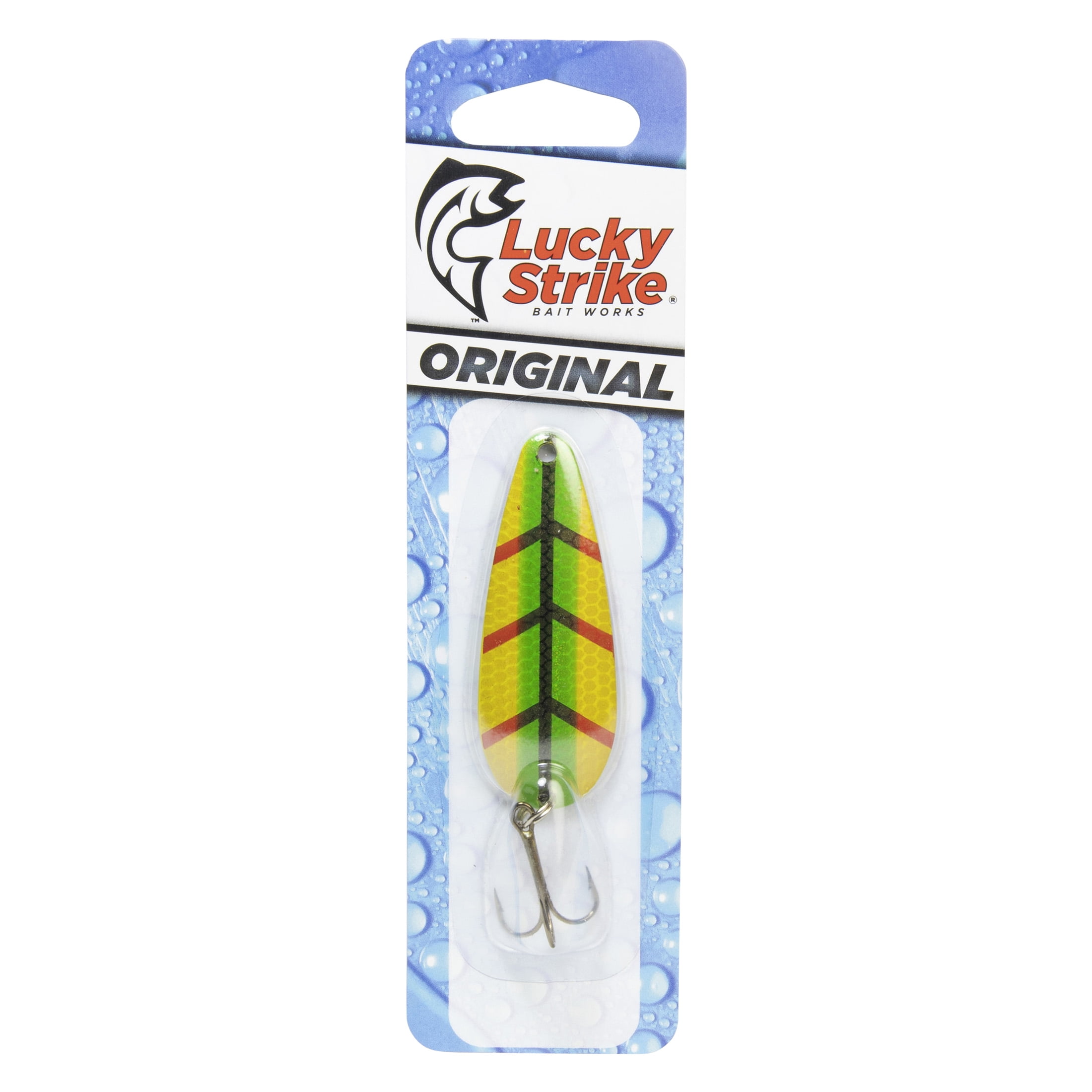 Cuillère Lucky Strike Devil Bait - 2,5", 2/5 oz, Perche - 1 paquet