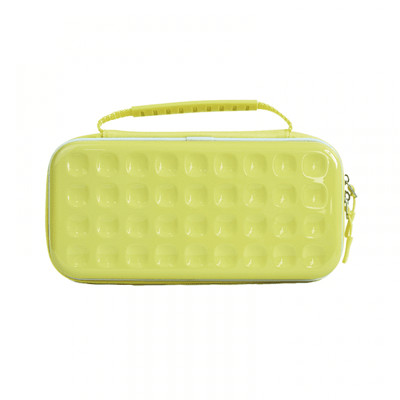 Étui Rigide de Protection pour Modèle Nintendo Switch OLED - Sac de Rangement de Voyage Portable avec Pochette Durable Compatible avec Console Switch NS