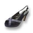 thumbnail image 1 of FLORAL Sandales à Plateforme à Bride Arrière à Talons Hauts à Largeur Grand pour Femmes Tiffany, 1 of 6