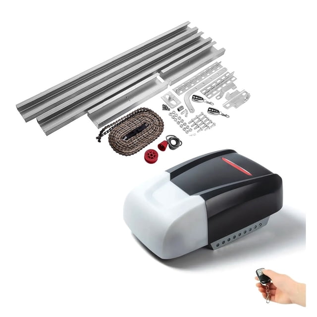Chain Drive Fast Lift Remote And Control Battery Backed Universal Smart Automatic Sectional Garage Door Motor Opener ,Free Your Hands