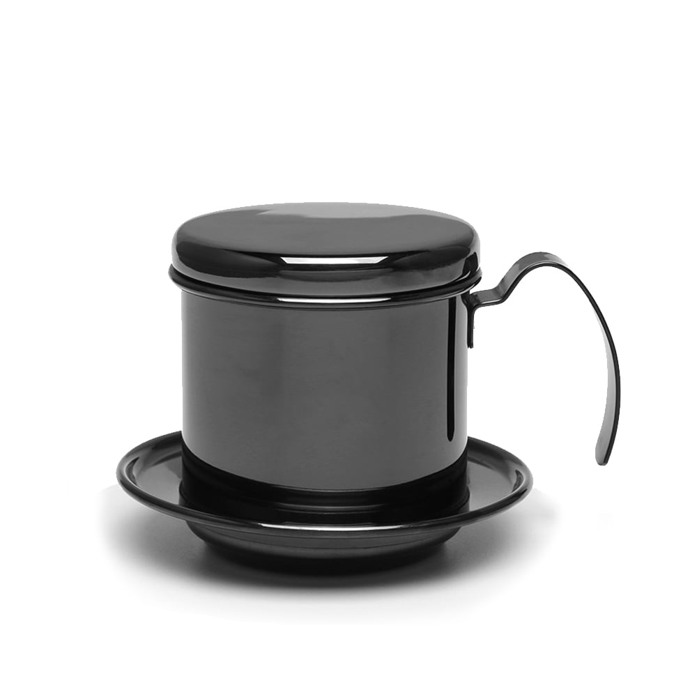 Yeacher Vietnamese Coffee Filter Stainless Steel Vietnamese Coffee Maker Portable Coffee Drip Maker Gravity Insert