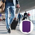 thumbnail image 5 of Unique Bargains Elastic Silk Travel Luggage Cover, Washable Protective Suitcase Protector Bag Purple for 20 Inch Wheeled Suitcase, 5 of 5