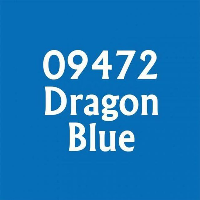 Reaper Miniatures REM09472 Bones Master Series Acrylic Paint, Dragon Blue