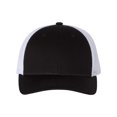 thumbnail image 1 of Richardson Low Pro Trucker Cap, M-L, Black-White, 1 of 3