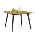 thumbnail image 4 of Gymax Table à Manger d'Extérieur de 42,5 Po avec Trou pour Parasol de 1,9 Po, Patins de Pieds Ajustables, 4 of 4