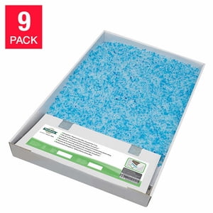 ScoopFree Litter Recharges de bac avec des cristaux bleus Premium, 9-pack