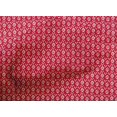 thumbnail image 4 of oneOone Tissu Popeline de Coton Rouge Géométrique Bandhani Matériel de Robe Tissu Imprimé Tissu au Mètre 42 Pouces de Large, 4 of 4