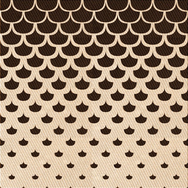Ahgly Company Tapis d'Intérieur Lavable en Machine Carré Transitionnel Pêche Orange Profond, 6 Pieds Carré
