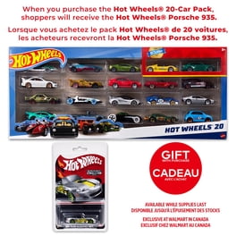 Hot Wheels Set of 20 Toy Sports & Race Cars in 1:64 Scale