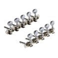 thumbnail image 1 of TISHITA 1 Pack Métal Tuning Chevilles Têtes de Machine DIY pour 10 Cordes Guitare / Mandoline, 5R5L, 1 of 8