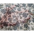 thumbnail image 4 of oneOone Silk Tabby Fabric Leaves & Floral Ikat Printed Craft Fabric BTY 42 Inch Wide, 4 of 4