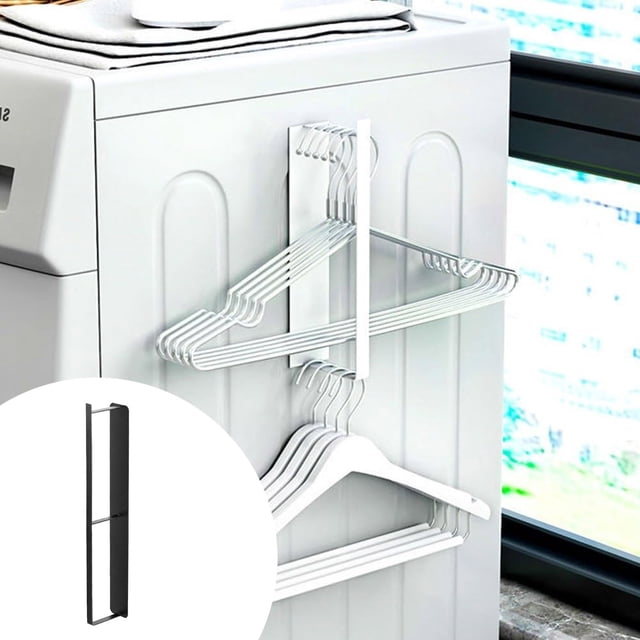 Heavy Duty Laundry Drying Rack with Sturdy Hanging Rod for Efficient Clothes Organization and Space Saving Storage
