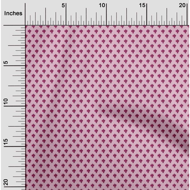 oneOone Tissu Flex en Coton Tissu Imprimé Floral en Blocs 1 Yard 40 Pouces de Large