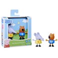 thumbnail image 2 of Peppa Pig Toys Peppa's Best Friends Emily Elephant and Freddy Fox 2-Pack, 3-Inch Scale Preschool Toy, 2 of 4