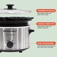 thumbnail image 4 of Maximatic MST-275XSX Mijoteuse en Acier Inoxydable Gourmet Elite de 2 qt, 4 of 15