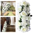 thumbnail image 2 of pitrice Faux Roses Artificial Flower Backdrop Home Decor Wedding Backdrop Roses Artificial Flower flower Office Bouquet Decoration, 2 of 8