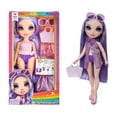 thumbnail image 1 of Poupée Rainbow High Swim & Style Violet (violette) de 11 po (28 cm), 1 of 6