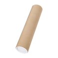 thumbnail image 1 of Long cardboard with Caps Mailing Tube for Paintings Document tubes postal tubes Shipping, 1 of 9