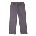 thumbnail image 1 of Bienzoe Boy's School Uniforms Adjust Waist Pants Grey 6, 1 of 2