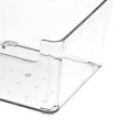 thumbnail image 3 of Drawer Storage Divid Box Transparent Plastic Tray, Stackable Storage Organizer for Bedroom Bathroom Office Use, 3 of 5
