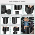 thumbnail image 2 of Car Cup Holder Expander, Cup Holder Extender Adapter for Car with Expandable Base,1 * Car Cup Holder,Black, 2 of 5