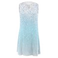thumbnail image 5 of Besolor Robe à Paillettes pour Femmes 2024 Tendance à Encolure Goutte d'Eau Robe d'Été Scintillante Ligne A Fluide Plage Fête Mini Robes d'Été, 5 of 5
