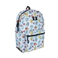 thumbnail image 4 of Pokémon 17-Inch Backpack with All-Over Character Print and Front Zip Pocket, Back to School Supplies, 4 of 7