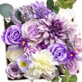 thumbnail image 1 of Wweixi Whimsical Blooms Low Maintenance Artificial Flower Collection Realistic 23new style LH014 1Set, 1 of 6