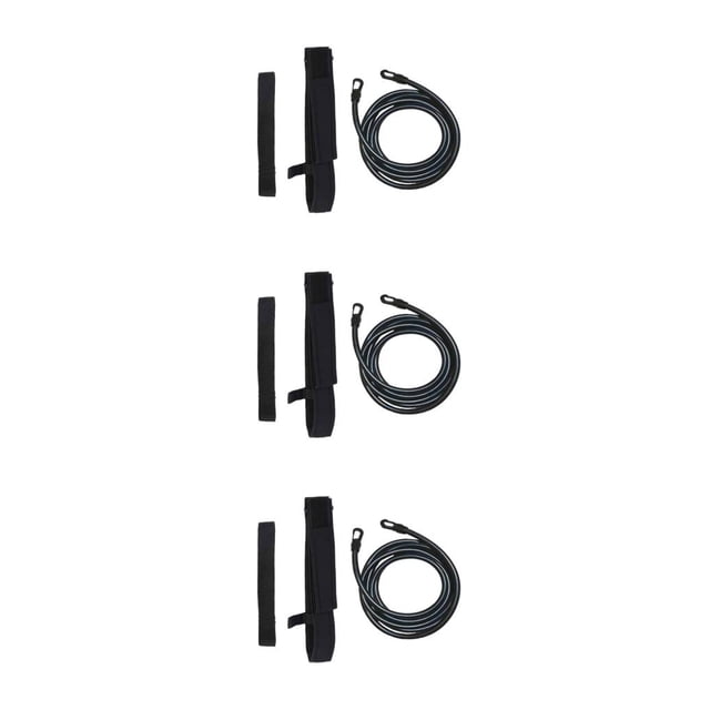 Baohd Swim Training Belt Adjustable And Comfortable Train Not Harder black-4meters 3Set